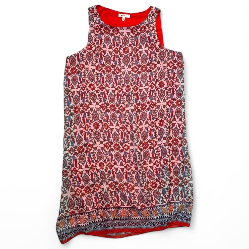 Patterned Sleeveless Top